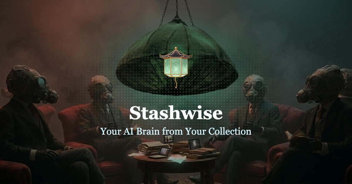 Everything I saved became digital graveyards so I build Stashwise logo